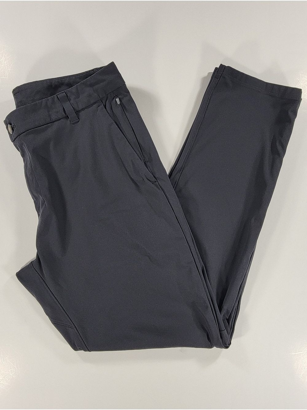Lululemon Commission Pant Classic Mens 33x31 Khaki Chino Tapered LM5985S Gray